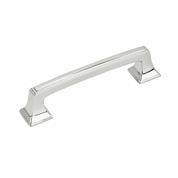 Amerock Mulholland 3-3/4 in 96 mm Center-to-Center Polished Chrome Cabinet Pull BP5303126